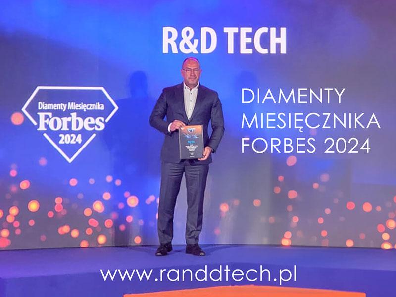 R&D Tech kolejny raz laureatem Diamentów Forbesa